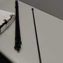 Black-Painted Post, Including Ground Spike - 6 Pieces