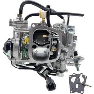 Carburetor fit for Toyota PickUp 1987 and 1988-1990 fit for Toyota 22R Engine 1981-1988 Hilux 1984 and Square Plug 21100-35463 21100-35570 TOY-507 2.4L 2366cc Automotive Replacement Carburetors