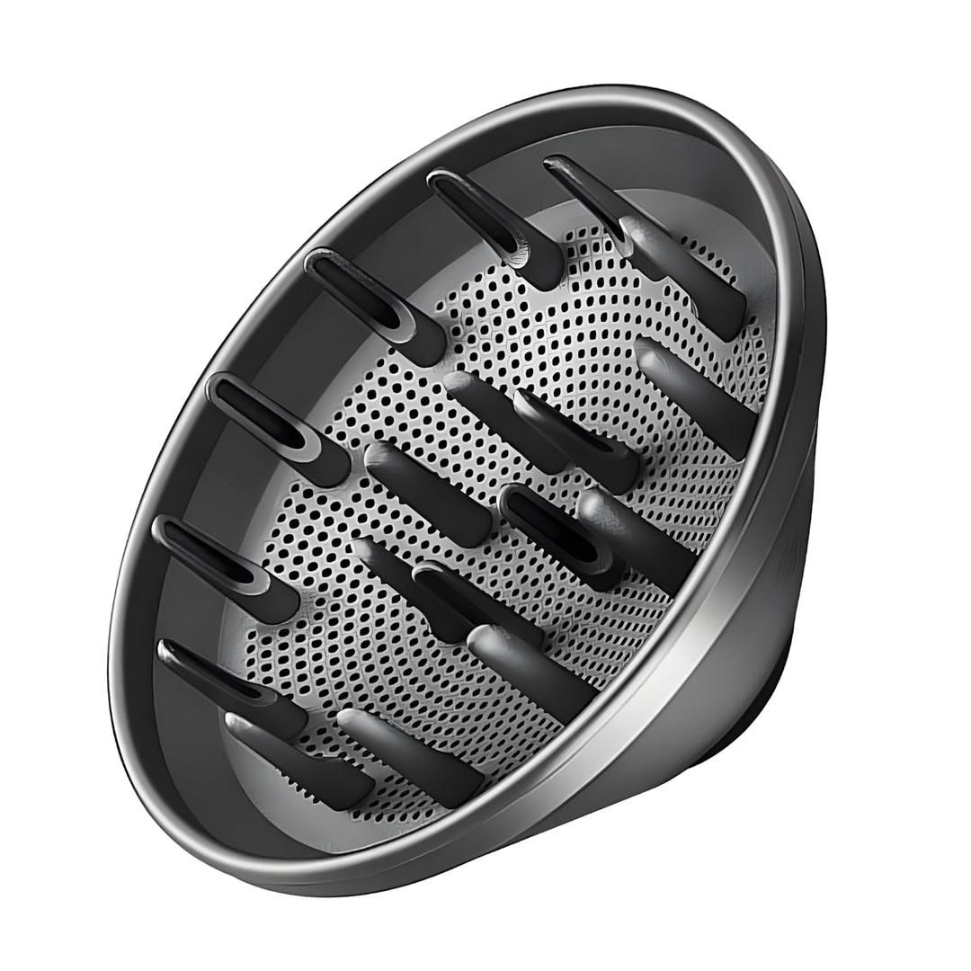 Hair Diffuser Attachment Nozzles for Dyson Supersonic Hair Dryer HD01 HD02 HD03 HD04 HD08 HD15 Tools Accessaries for Flex Style Blow Dryer Styler, Styling Tool for Wavy, Curly, Coily Hair, Black