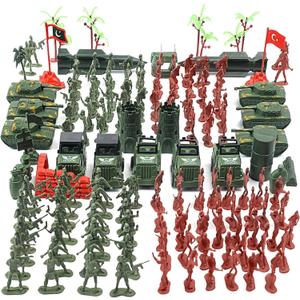 AMOR PRESENT 277 PCS Army Men Military Playset, Army Men Toys for Boys 8-12, Military Soldier Playset Plastic Toy Soldiers Figures and Accessories with Handbag, Christmas Stockings Gift for Kid