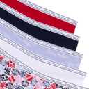 Tommy Hilfiger Women's Classic Cotton Boyshort Underwear With Logo Waistband 5-pack