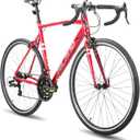 HILAND 700c Road Bike 14 Speed, Aluminum Frame Racing Bike, City Commuter Bicycle for Men Women, Small