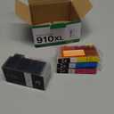 910XL Ink Cartridges Combo Pack Replacement for HP Ink 910 XL Compatible with OfficeJet Pro 8020 8025 8028 8035 8030 8010 8015 8018 8022 Printer, 4 Pack