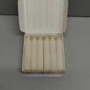 ladyrobyn Box of 12 White Candles | 4 inches Tall & 3/ 4 inch Diameter | Supplies for Your Personal Altar & Intentions | Room Decor | Taper Candlesticks