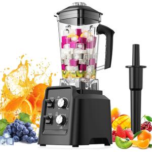 Blender for Smoothies - Countertop Blenders with 68oz Dishwasher-Safe Pitcher, Blenders for Kitchen, Ice Crushing & Frozen Fruit, BPA Free