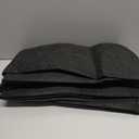 Sabary 5 Pcs Water Barrier 5 ft x 6.5 inch Absorbent Flood Barriers Home Sandless Sand Bags for Flooding Reusable Water Absorber Snake for Rain Hurricane Garage Basement Door (Black)