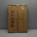 BUYIFY Folding Lap Desk, 23 Inch Portable Wood Black Laptop Bed Desk Lap Desk with Cup Holder, for Working Reading Writing, Eating, Watching Movies for Bed Sofa Couch Floor