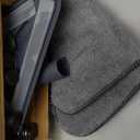 Wall Cleaner Mop with 79 Inches Long Handle, 360 Wall Washer Cleaner Tool for Walls/Ceiling Fans/Dust/Baseboard/Floors Clean, Ceiling Cleaner Tool Duster with Squeegee 6 Replacement Pads