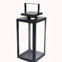 HD Designs  Stainless Decorative Candle Lantern Hanging Decor Hurricane Lantern Candle Holder for Festival Ceremony Home Decor, Both Indoor & Outdoor Use, Black 