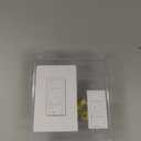 Lutron Caseta Smart Plug-In Lamp Dimmer Switch Kit with Pico Remote, Smart Dimmer for LED Lights, Table and Floor Lamps, 100W, Single-Pole/3-Way, P-PKG1P-WH