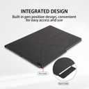Magnetic Case for Samsung Galaxy Tab S11 (11") 2025 - Model SM-X730/SM-X736 Tablet with S-Pen Holder, Auto Wake/Sleep Smart Tablet Cover, Black
