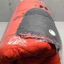 Down Alternative Bedding Reversible Comforter Queen Size - All-Season Soft Reversible Microfiber Bedding Comforter - Lightweight & Machine Washable(Black/Bright Red, Queen (U.S. Standard))