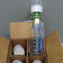 Dr. Brown's Anti-Colic Options+ Narrow Glass Baby Bottle with Level 1 Slow Flow Nipple, BPA-Free, 8 oz/250 mL, 0m+, 4-Pack 