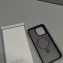 Temdan Magnetic Compatible with iPhone 15 Pro Max Case, [Built-in Invisible Kickstand][Compatible with MagSafe][Military Grade Shockproof] Slim Translucent Matte Phone Case for iPhone 15 Pro Max 6.7" (Light Purple)