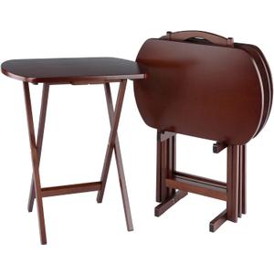 Winsome Wood TV Tray Set, 25.5 Inches