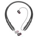 Neckband Bluetooth Headphones, Bluetooth 5.4 Wireless Headphone with Retractable Earbud,CVC8.0 Noise Cancelling, 16Hrs Playtime, Around The Neck Headphones Stereo Headset for Music, Conference, Videos