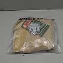 Ivenf Christmas Tree Skirt, 36 inches Small Double-Layer Burlap Plain Tree Skirts, Rustic Jute Tree Skirt for Xmas Holiday Home Decor, Fall Winter Farmhouse Brown Burlap Christmas Decorations Indoor