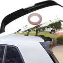 Rear Trunk Spoiler Lid Compatible with VW MK7 MK7.5 GTI/R 2014-2020 Rear Trunk Spoiler Lid, Glossy Black