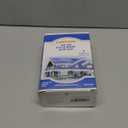 100 LED Icicle Lights String Light Warm white Christmas Decoration Plug in Waterproof Professional Grade Outdoor Indoor Decor for Xmas, Thanksgiving Day, Party, Patio, Courtyard, Window, Fence Decor