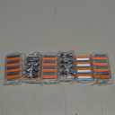 24 Pack Razor Blades for Men 5 Layer Razor Refills Compatible with Gillette Fusion 5, Lubrication Strip & Precision Trimmer, Mens Replacement Razor Blade Cartridges, (Black)