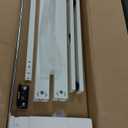 TIQLAB Electric Standing Desk, 47 * 24 Inches Adjustable Height Stand up Desk,Sit Stand Home Office Table with Splice Board, Light Walnut