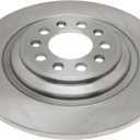 ACDelco Silver 18A81767A (19339951) Non-Coated Front Disc Brake Rotor