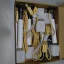 1 Light Christmas Electric Window Candles, 2 Pack Electric Window Candles with 4 C7 Clear Bulbs(2 Spare), UL Listed Plug in Electric for Christmas, Weddings Table Decorotions