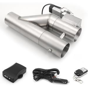 Universal 2.5 Inch Stainless Steel Exhaust Pipe Kit