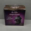 Mr. Coffee 4-Shot Steam Espresso Cappuccino and Latte Maker with Stainless Steel Frothing Pitcher, Black