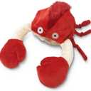 Hyper Pet Doggie Pal Interactive Dog Toys (Dog Toy that Wiggles, Vibrates, and Barks Plush Toys for Boredom and Stimulating Play) (Full Unit, Crab)