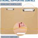 18" x 24" Drawing Board, Artist Sketch Boards with Handle for Drafting Art, Portable Wooden Clipboard for Class or Studio Fit in Artists Tote