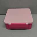 Pawtong Bento Lunch Box with 8oz Soup Thermo, Kids Leakproof Lunch Food Containers with 4 Compartment, Kids Thermo Insulated Hot Food Jar for School, Trvael - (Pink)