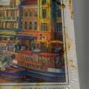 ALL4JIG Harbor City Fun Puzzles for Adults Challenging Activity Unique Home Decoration Wooden Puzzle 500 Piece