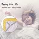 Foloda Bed Sheet Holders, 8 pcs Adjustable Fitted Sheet Straps for Bed Corner, bedsheet Holder Clips Fasteners Suspenders Locker Gripper Scrunchie, Keep Sheet in Place (Grey)