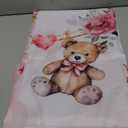 MEHOFOND 6x3.6ft Valentines Day Baby Shower Backdrop, A Little Sweetheart is on The Way Baby Shower Banner Background, Pink Valentine Day Gender Reveal Party Banner for Girls Photo Booth Props