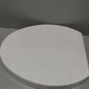 KOHLER 25875-0 Hyten 3" Height, Elevated Soft Close Elongated Toilet Seat, Contoured Seat with Grip-Tight Bumpers, Quick-Attach Hardware, No Slam Toilet Seat, White