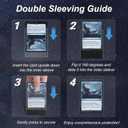 600 Pack Card Sleeves, Perfect Fit Inner Sleeves Ideal for Double-Sleeving, Trading Card Sleeve Compatible with MTG, TCG, Gaming Cards (Clear)