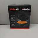 Mueller Heart 5 Waffle Maker, Waffle Iron, Adjustable Browning Control & Nonstick, Cool Touch Handle, Easy to Clean, Small Kitchen Appliances