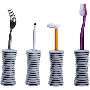 Universal Soft Easy Grip Handle Tool, Provides Wider Grip for Arthritis and Limited Dexterity, Set of 4