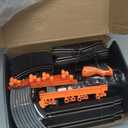 Slot Car Race Track Set Electric or Battery Powered Racing Car Track for Kids Boys, with 4 High-Speed Cars and 2 Hand Controllers,Dual Racing Game Toys for Children Age 6 7 8 Years Old, One Size