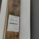 QEEIG Floating Shelves for Wall 47.2" Extra Long - Wall Shelf Bathroom Kitchen Living Room Bedroom Farmhouse Home Decor Display Bookshelf Large 47.2 x 9.3 inch Set of 2, Rustic Brown (008-120BN)