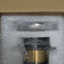 Bathtub Tub Drain Conversion Kit Assembly, Wellup Lift and Turn Twist Tub Drain Trim Kit with Two-Hole Overflow Faceplate, Brushed Nickel