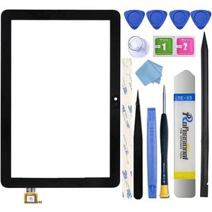 for Amazon Kindle Fire Tablet HD8 /HD8 Plus 10th Gen 2020 K72LL3 K72LL4 Screen Replacement Glass Touch Digitizer Repair Kit with Tools-Only for Kindle Fire HD8 /HD8 Plus10th Gen 2020.