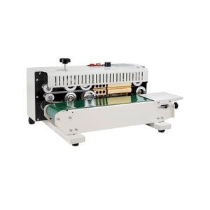Happybuy FR-900 Continuous Band Sealer, Automatic Horizontal Band Sealer 110V, Continuous Sealing Machine Temperature Control, Bag Sealer Machine for PVC Bags Films
