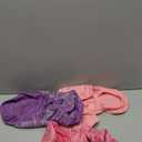 3 Pack Dog Sweaters for Small Dogs Girl Boy Winter Fleece Clothes Warm Soft Dog Sweatshirt Outfit for Dogs Cats Pet Apparel (S (Back: 11.8", Chest: 15.7", 5.5-10 lbs), Pink+Rose+Purple)