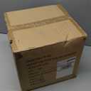 American Atelier Round Dinnerware Sets | Blue & White Kitchen Plates, Bowls, and Mugs | 16 Piece Stoneware Oasis Collection 10.5 x 10.5 | Dishwasher & Microwave Safe | Service for 4