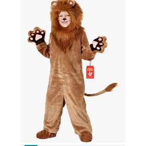 Morph Deluxe Lion Costume Kids Lion Mane Costume Halloween Costumes For Boys, Girls and Toddlers(L)