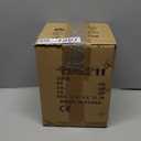 Vintage Amber Glass Pendant Light with Brass Gold Socket E26 Holder and Switch,Adjustable Cord Caramel Coffee Hanging Ceiling Lamp for Kitchen Island Dining Room Bedroom (A)