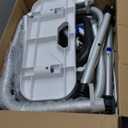 Shower Chair for Seniors Elderly Handicap Disabled Or Bariatric Adults, Heavy Duty 500 Lbs,Bench Seat for Inside Shower Stall and Bathroom Bath Tub with Arms and Back Adjustable Stool Chairs