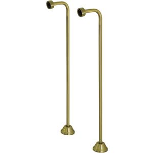 Kingston Brass CC463 Single Offset Bath Supply, Antique Brass